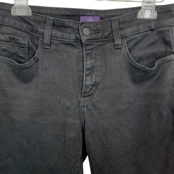NYDJ Not Your Daughters Jeans Womens Black Legging Skinny Jeans USA Made  6 - Picture 15 of 16
